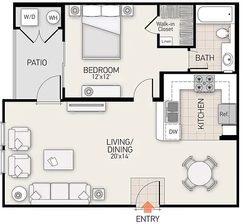 Floor plan Plan C