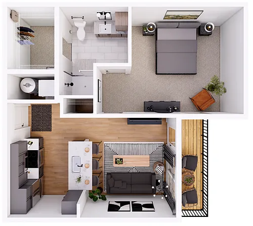 Floor plan The Sage-1G