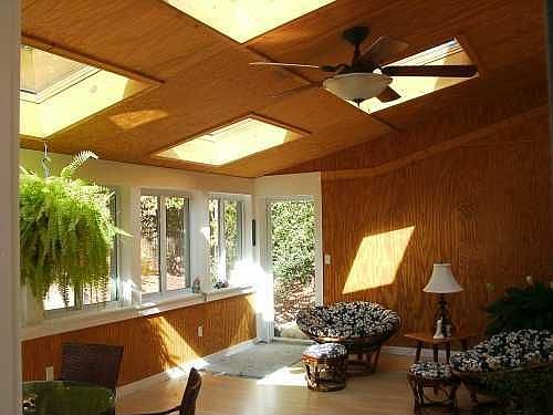 Sun Room w/ Skylights
