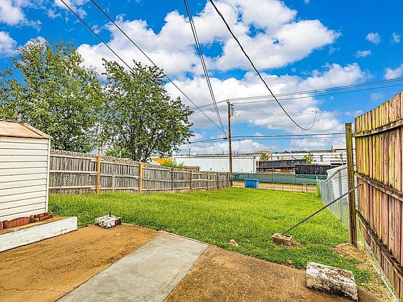 Big Fenced backyard