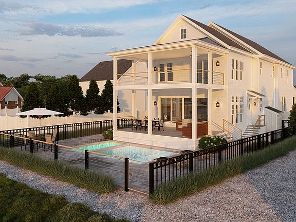 Covered Porches, Patio and Pool