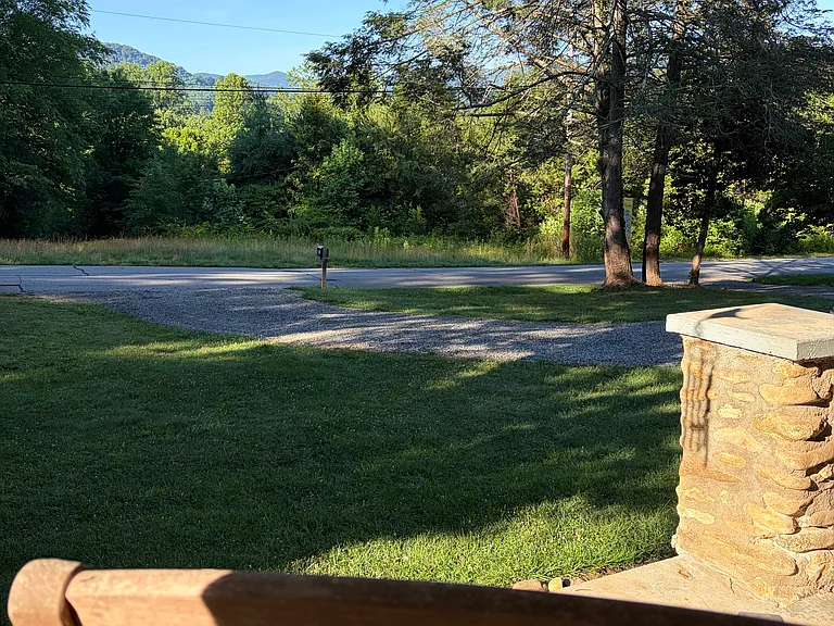 View from the porch