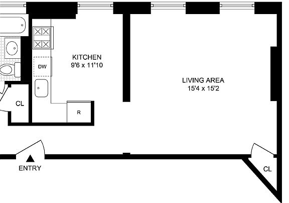 2nd image of 60 W 76th St APT 3G