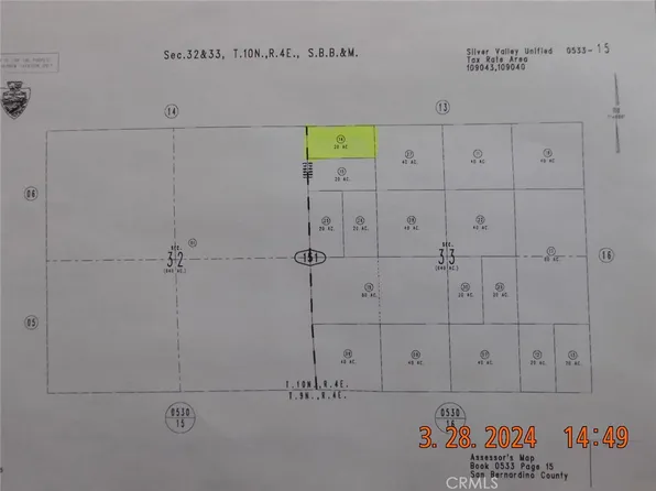 0 Troy Road Starlite Ln, Newberry Springs, CA 92365