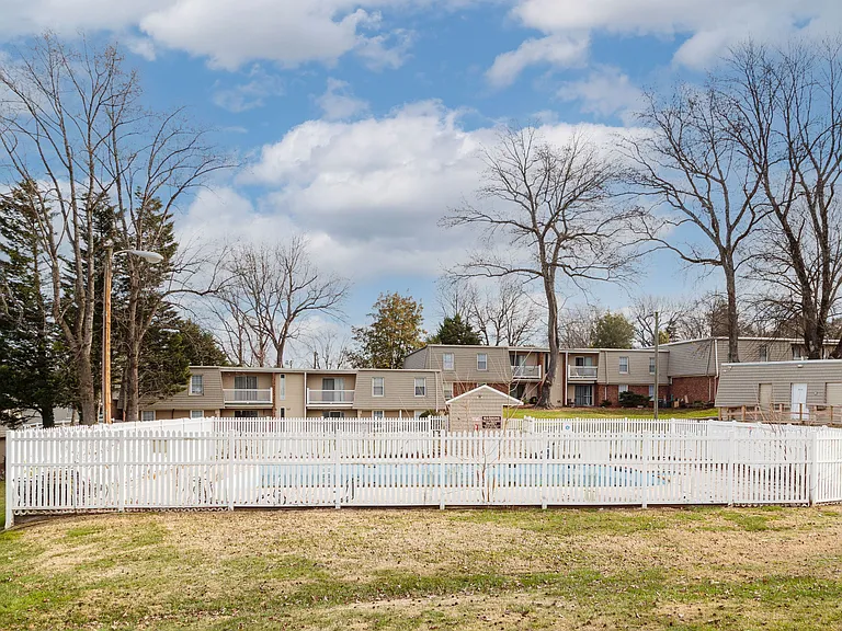 New Irving Heights Pool Area | Apartments For Rent in Greensboro,NC