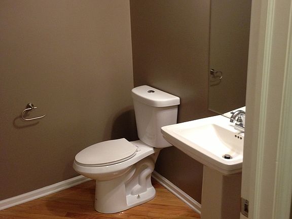 Half bath on main floor