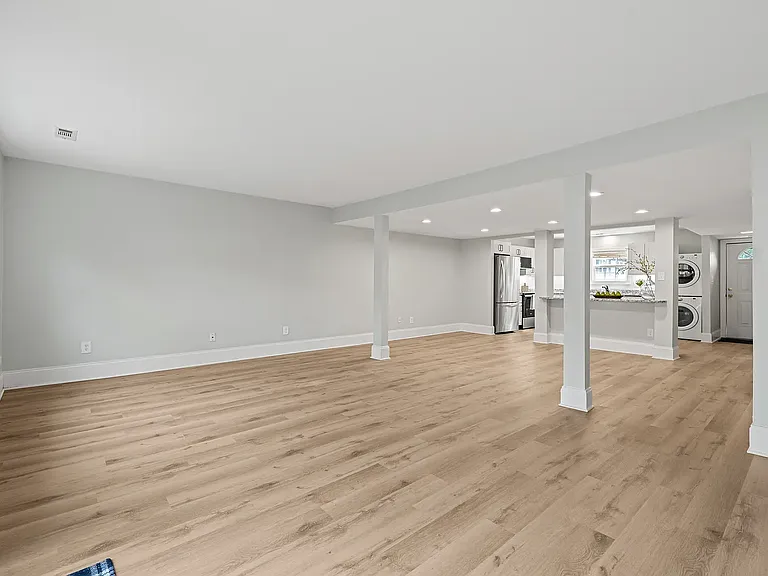 Living, dining and kitchen