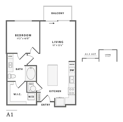 Floor plan A11