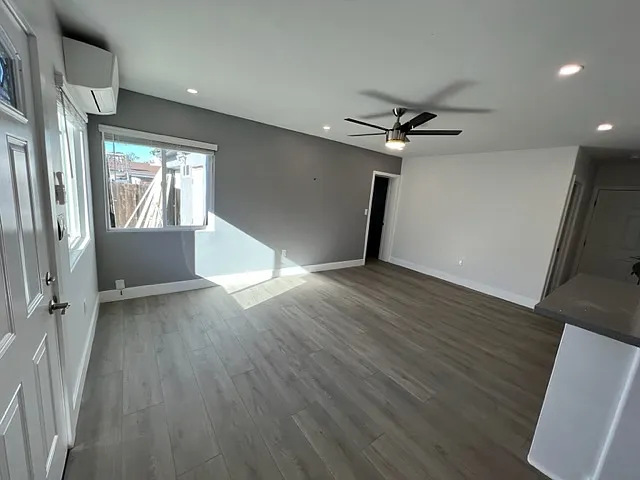 Open living room with lots of natural light