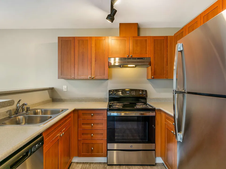 Kitchen in Two Bedroom Apartment Homes