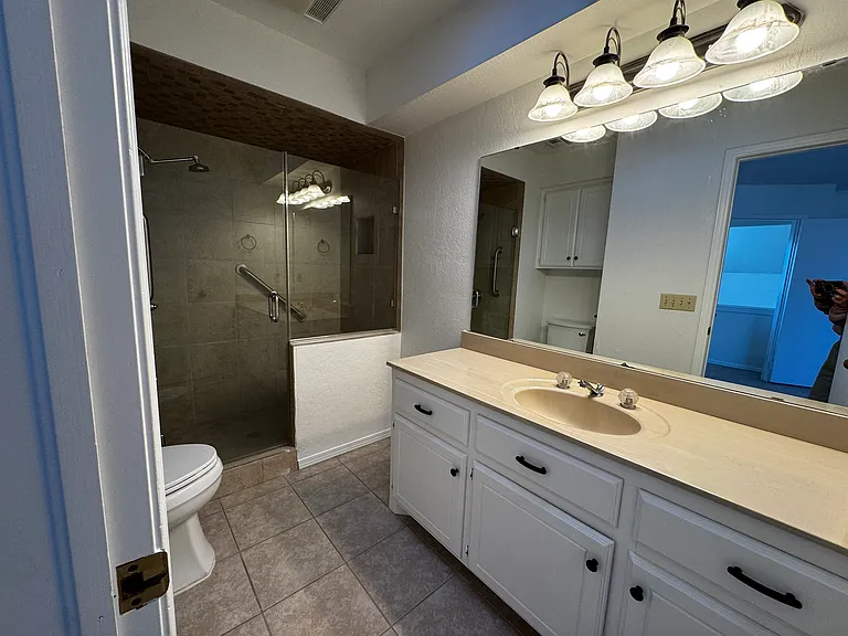 Primary upstairs bathroom