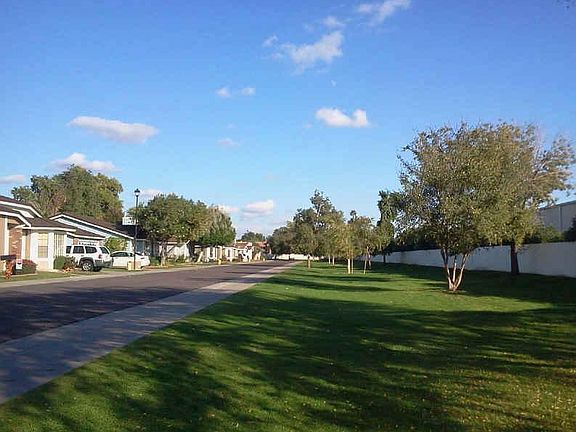 Common area across street