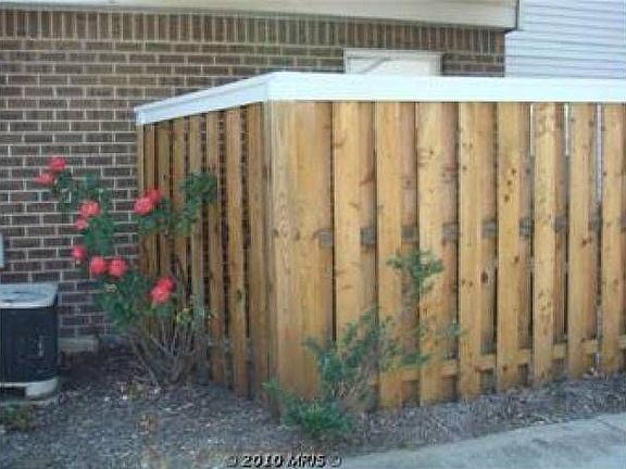 View of fencing...