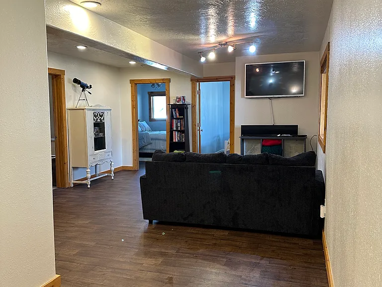 Basement living room/playroom