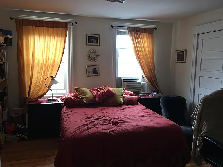 Walk-in closets in the master bedroom