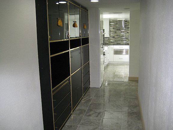 Hallway to kitchen.