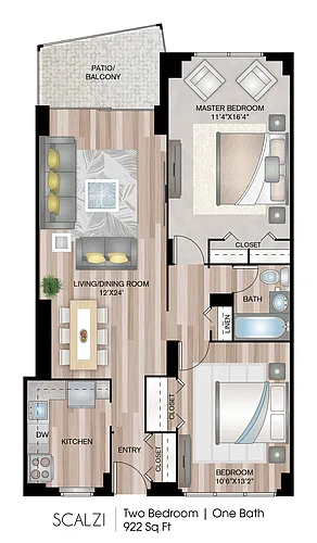 Floor plan Scalzi