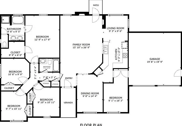 4 bed, 2.0 bath, 1825 sqft, $2,500 — Photo 4