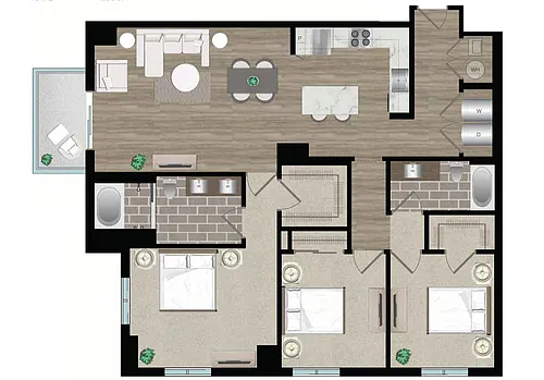 Floor plan C2