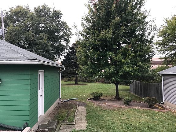 Side of garage