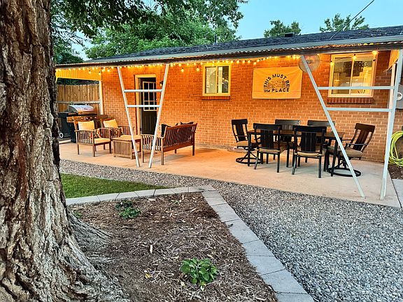 Back patio