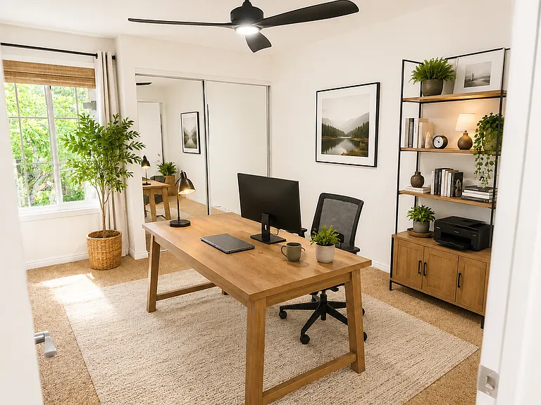 Secondary bedroom/office