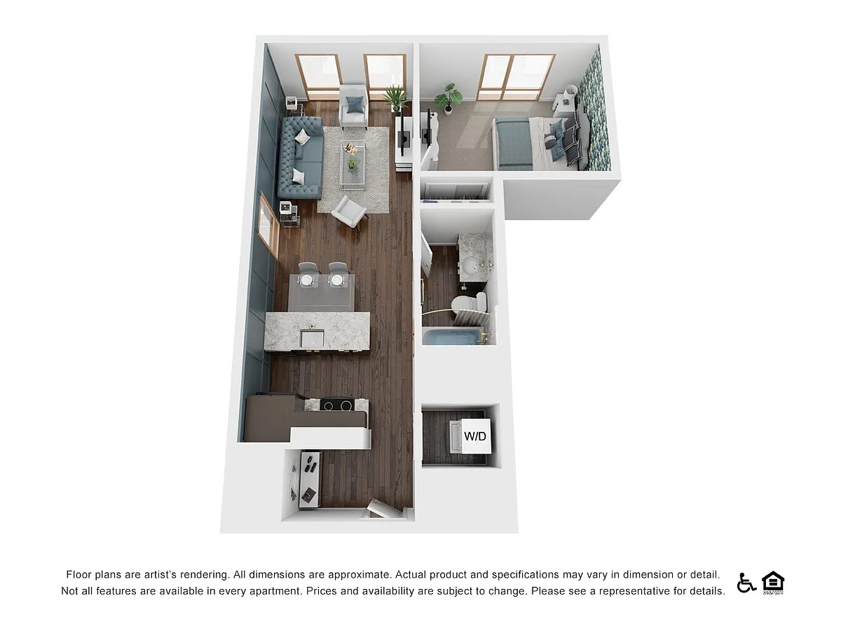 Floor plan A1v