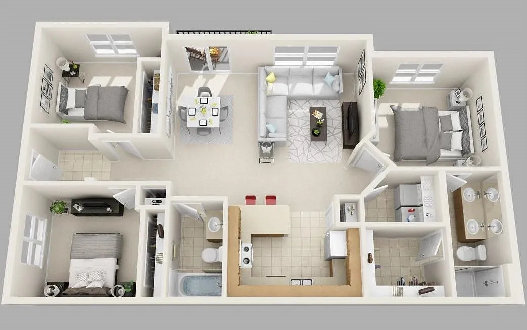 Floor plan C1