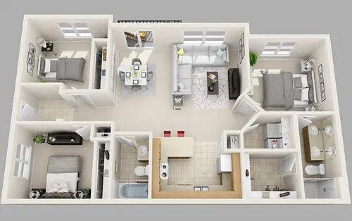 Floor plan C1