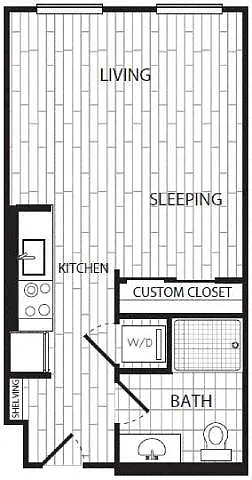 Floor plan A1b