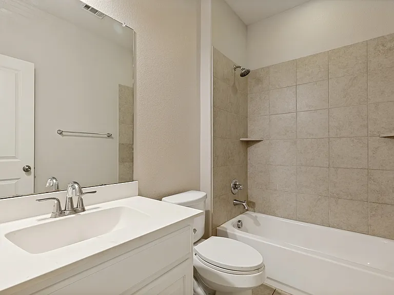 Secondary bathroom