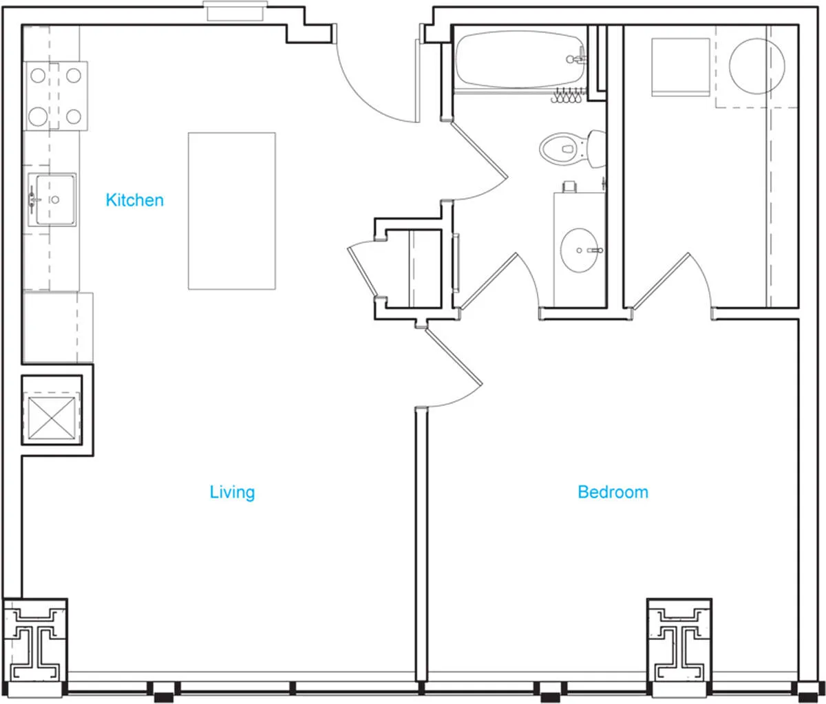 Floor plan A1