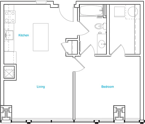 Floor plan A1