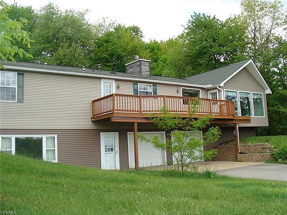 deck on front of home & a deck on the back of the home