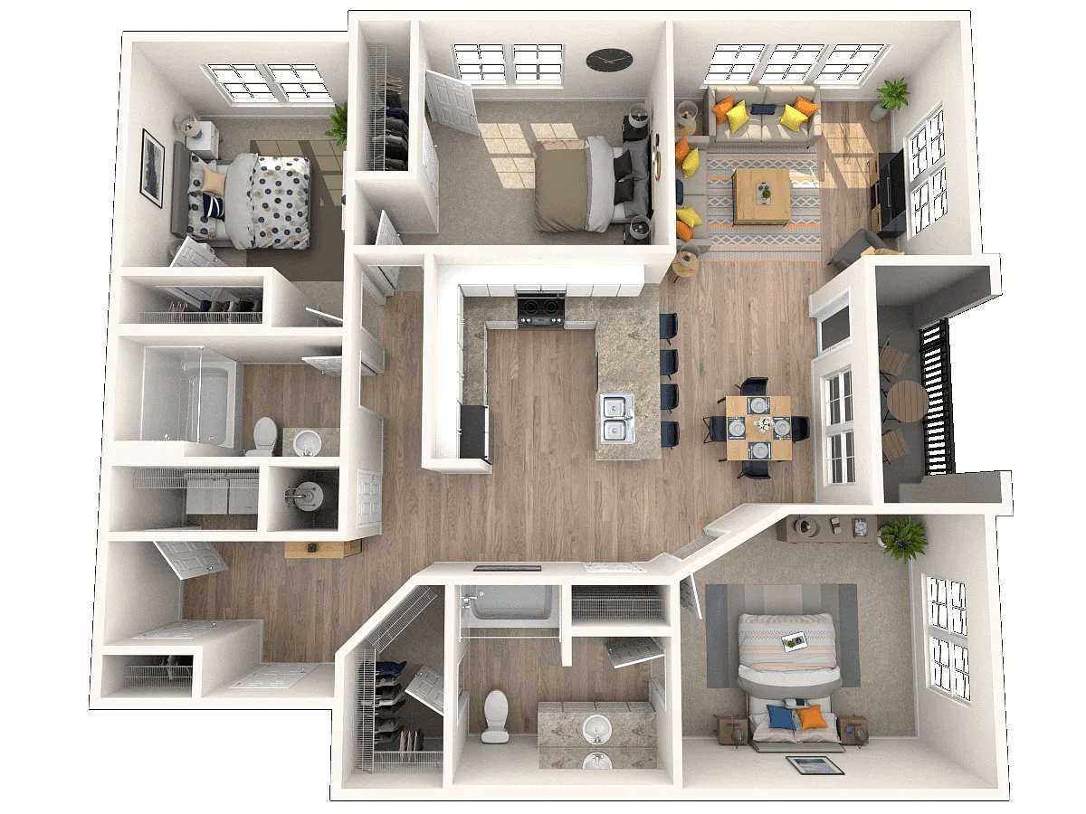 Floor plan C1