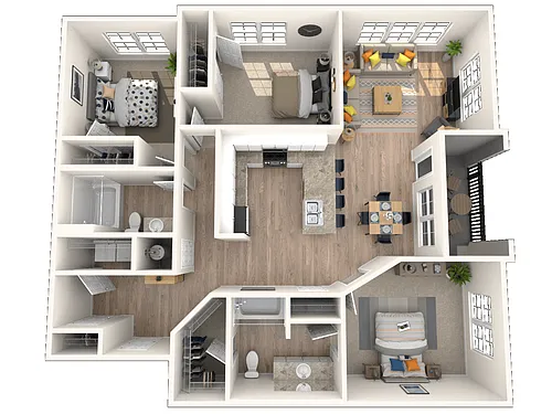 Floor plan C1