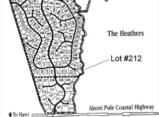 Koaie Pl LOT 212, Kamuela, HI 96743