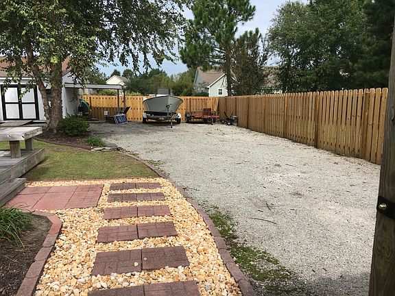 Gravel driveway