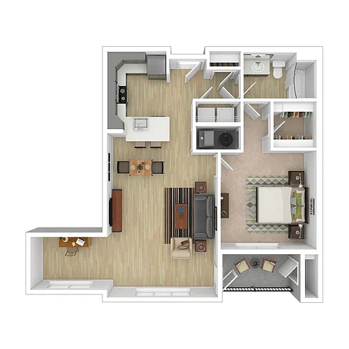 Floor plan A2-A