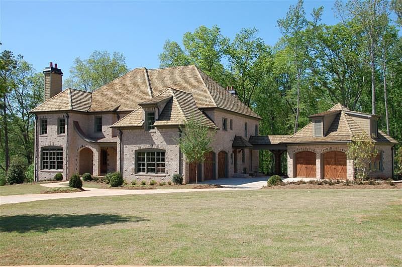 New Brick and Stone Home on 1+ AC Lot