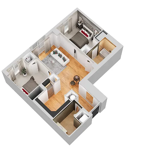 Floor plan B01