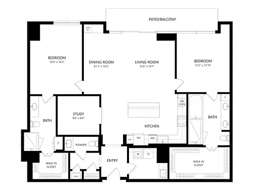 Floor plan B10