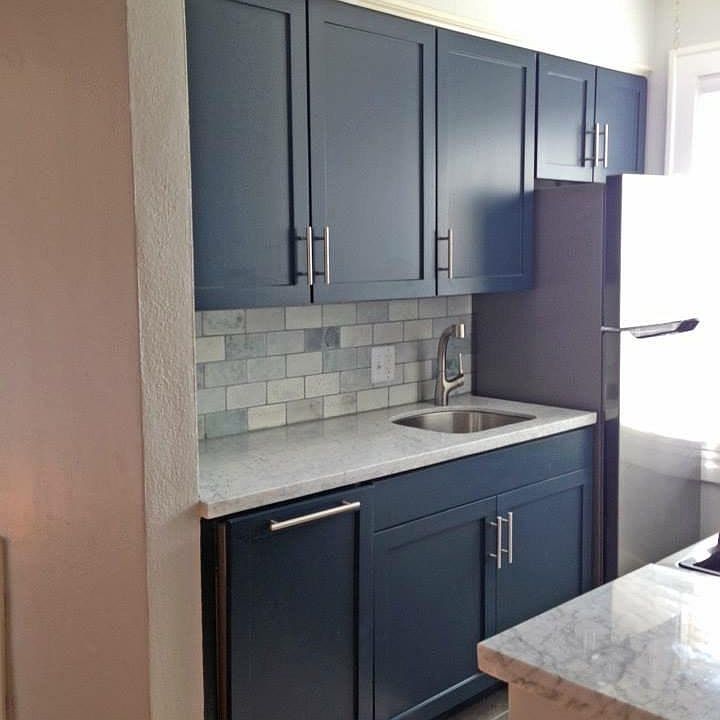 Renovated kitchen