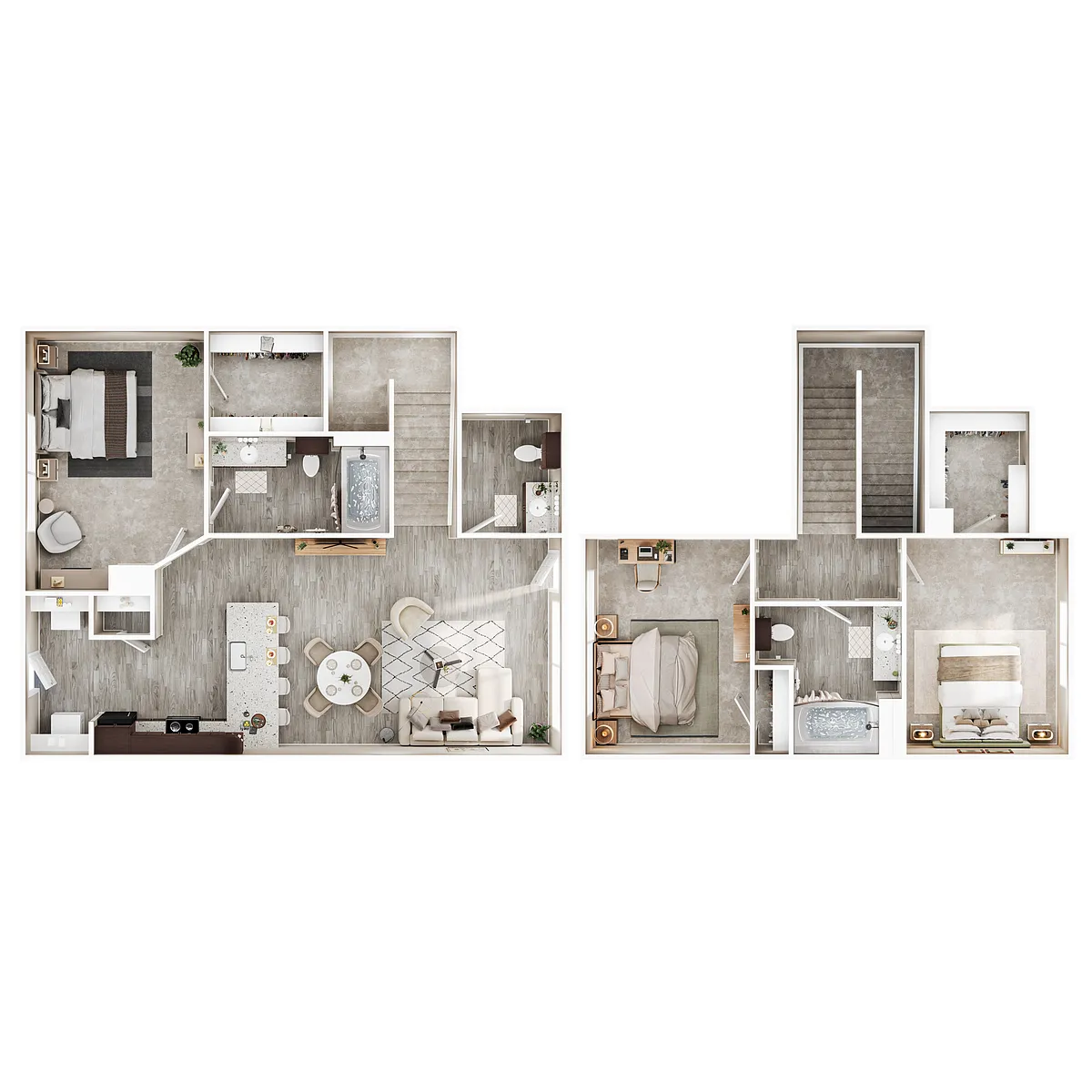 Floor plan 3 Bed 2.5 Bath