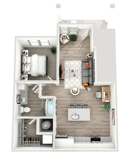 Floor plan A1A