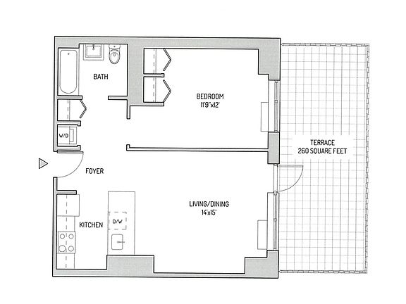 2nd image of 81 Fleet Pl #2M