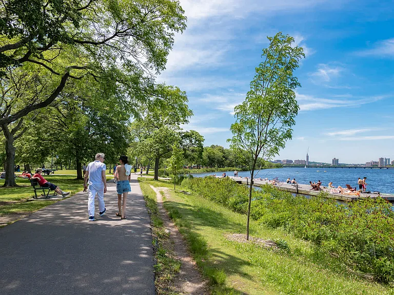Explore the scenic riverside paths, just minutes away.