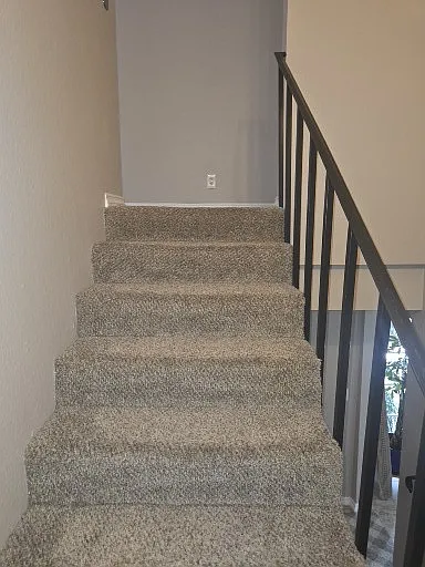 Stairs to second floor bedroom for rent