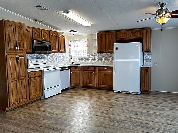 Custom wood cabinets