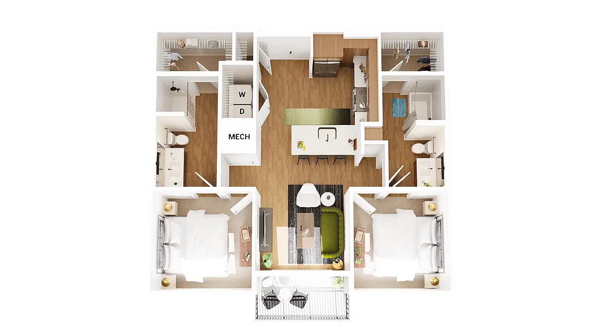 Floor plan B1